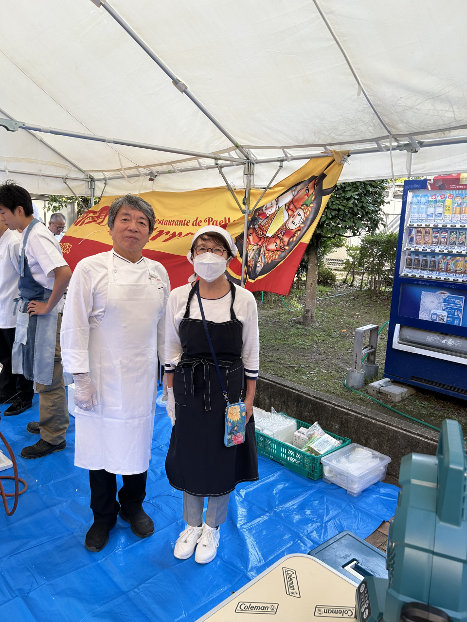 熊本県の八代へ炊き出しボランティアに来てます。